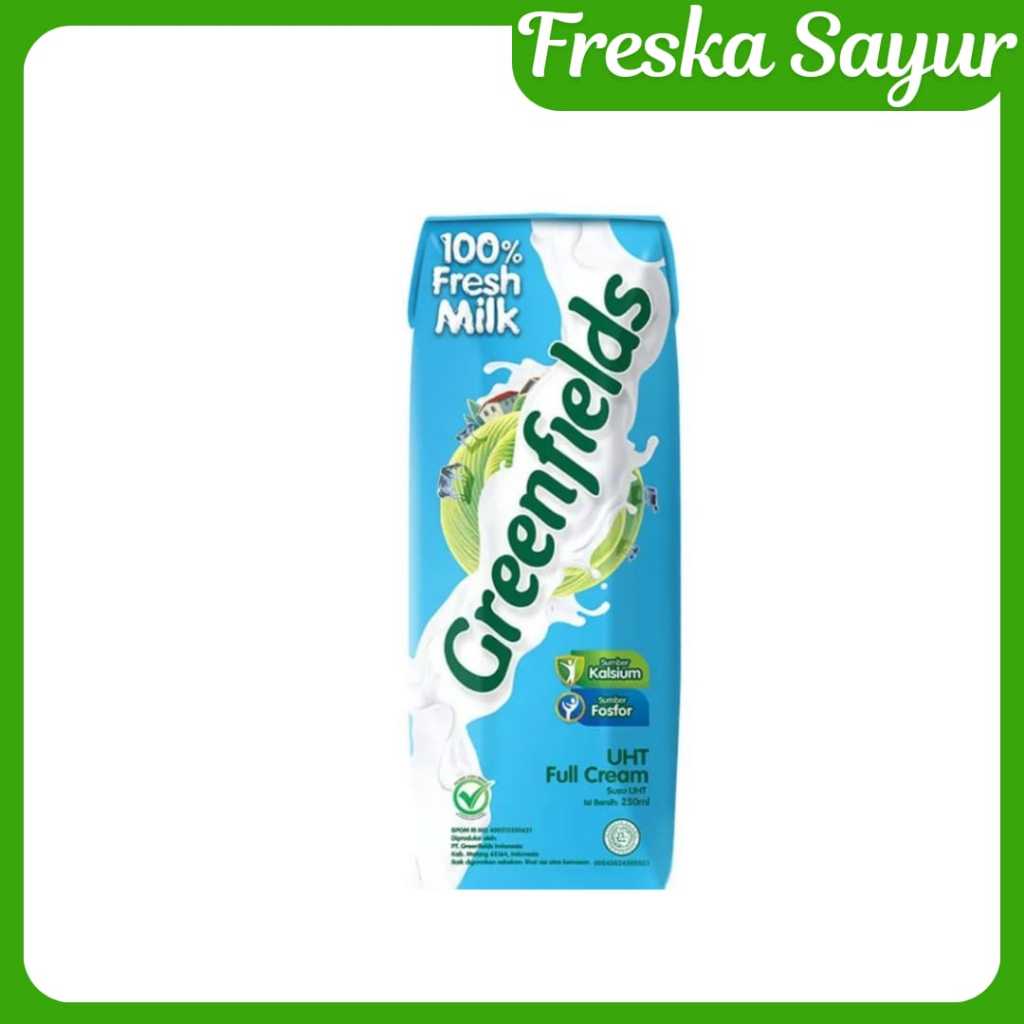 

Greenfields Susu UHT Full Cream 250 ml