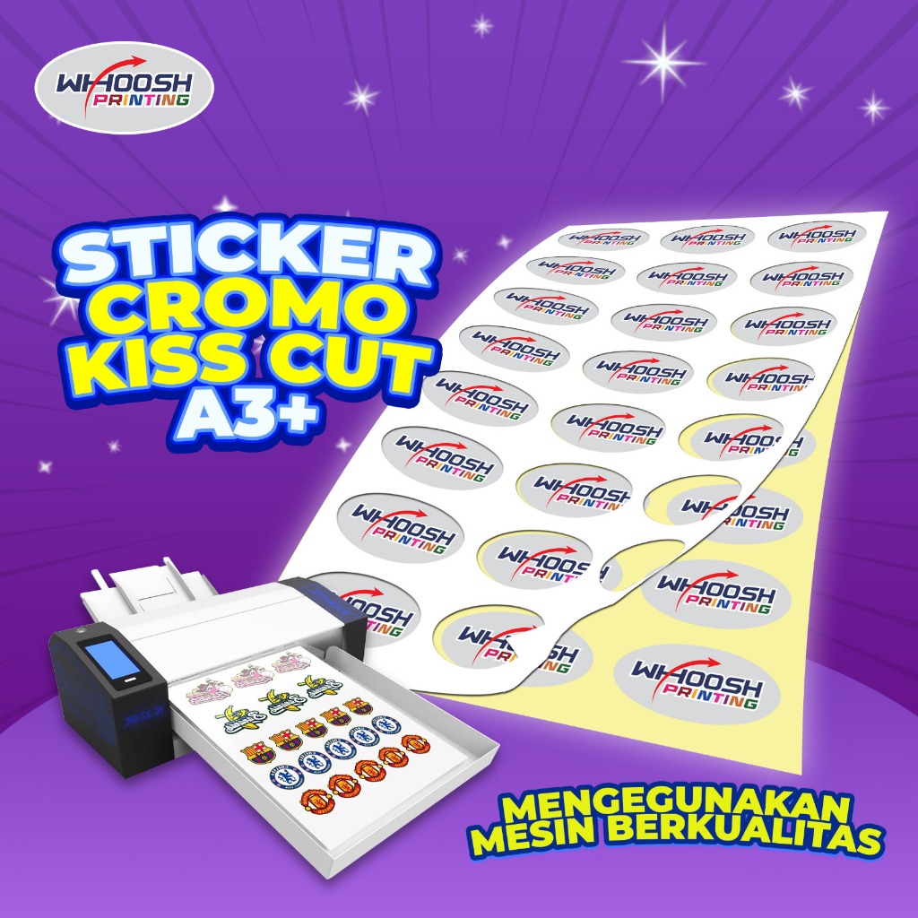 

Stiker Cromo Kiss Cut (LABEL MAKANAN)