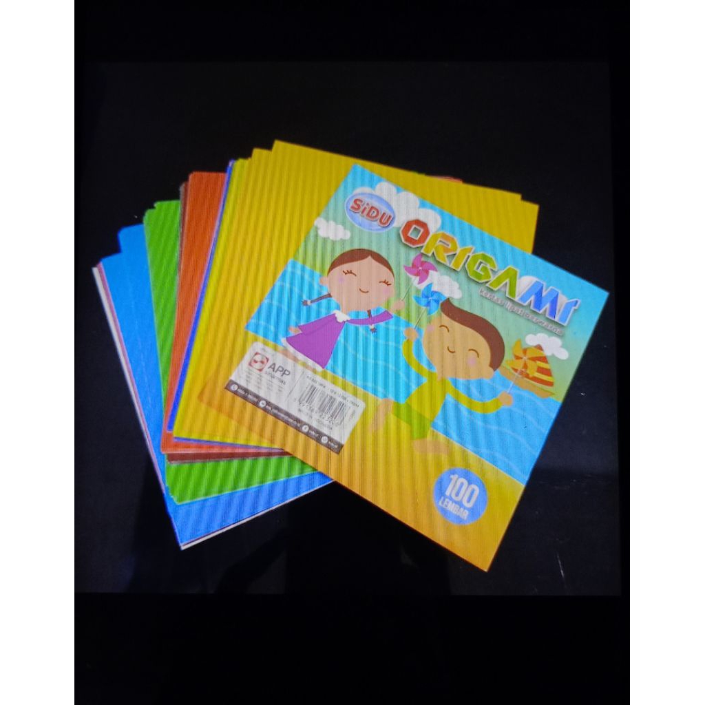 

kertas origami sidu 12x12