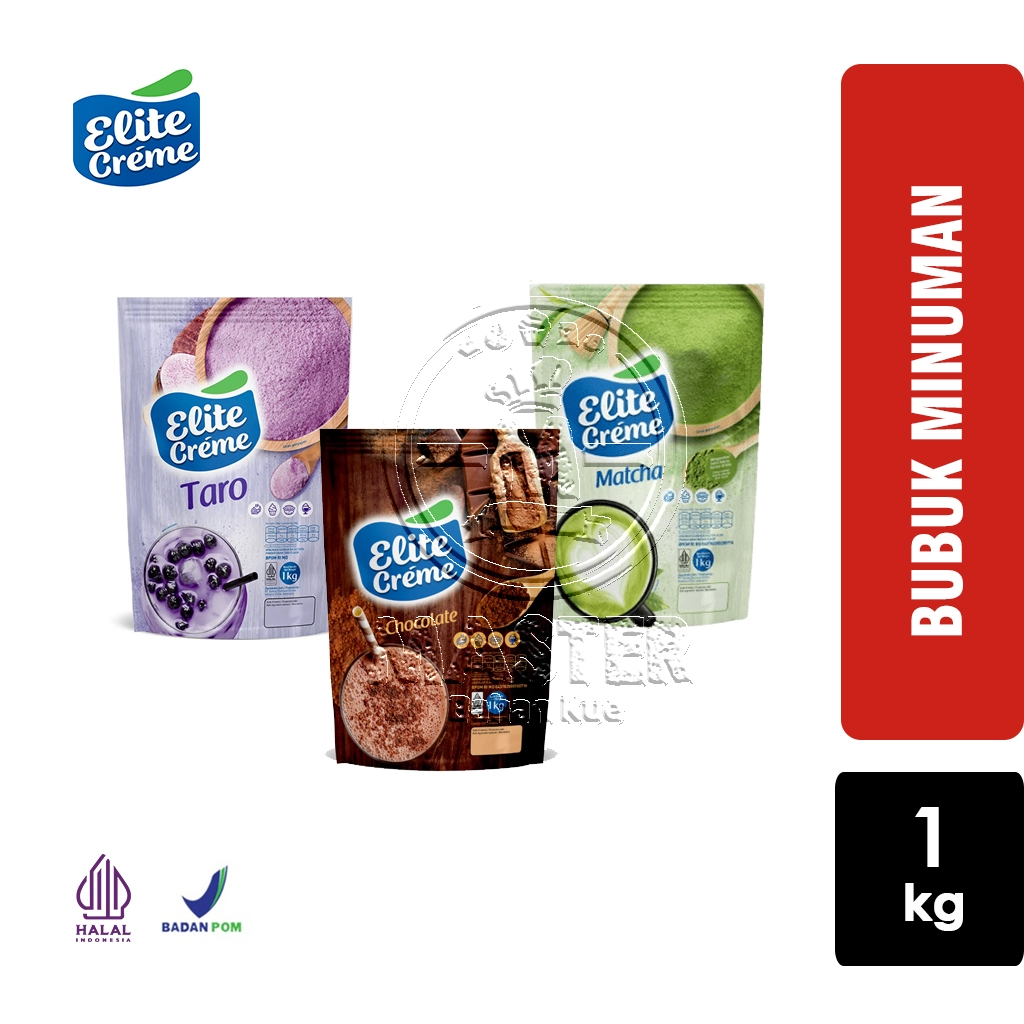 

Bubuk Minuman Premium ELITE CREME Powder Drink Minuman Cafe Estetik [1 kg]