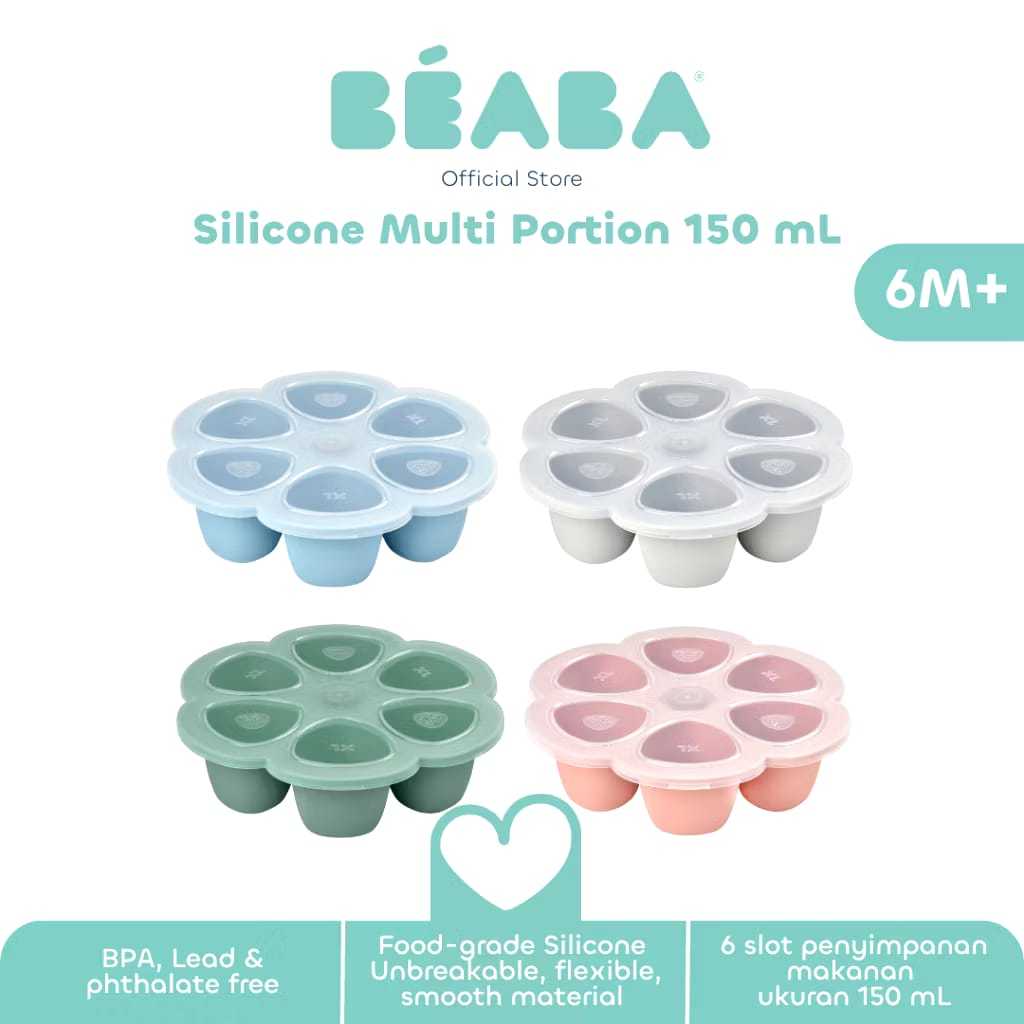 Beaba Silicone Multiportions 90ml & 150ml