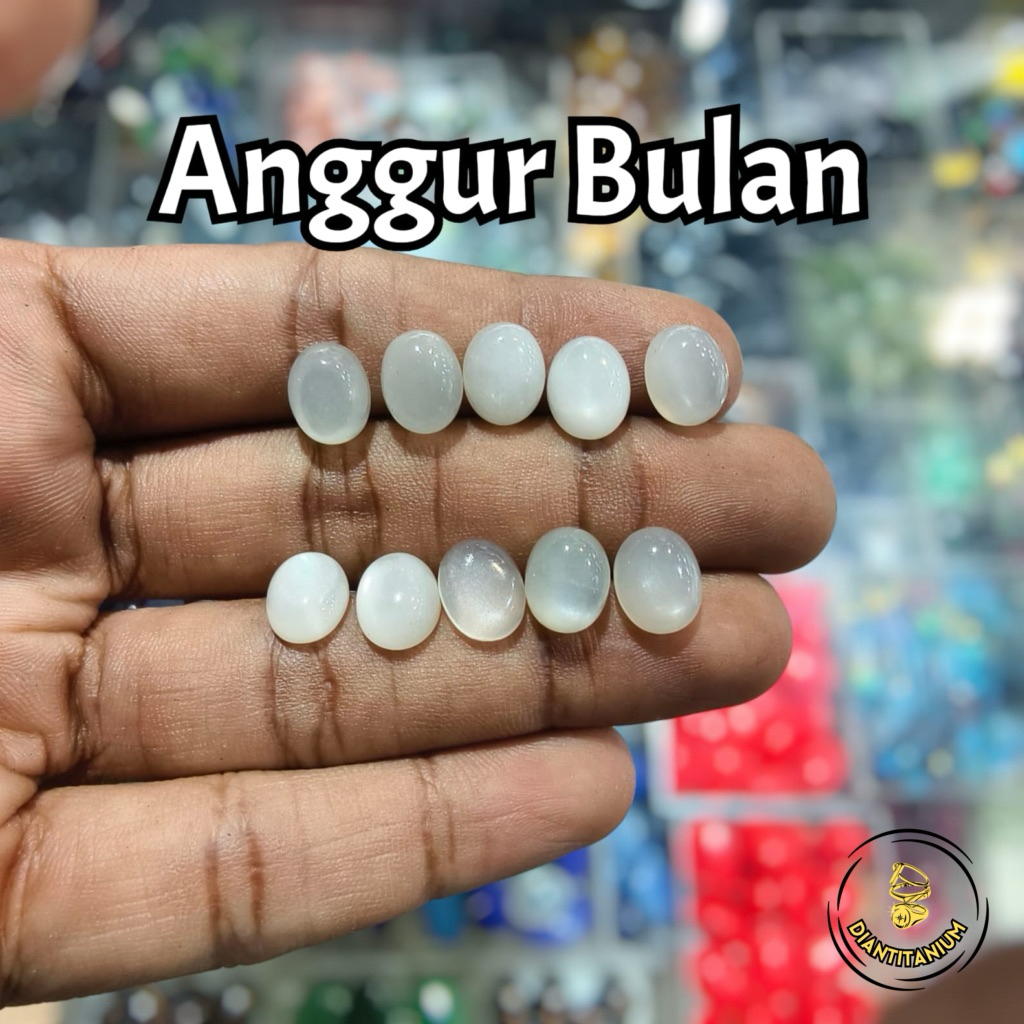 [HANYA BATU] Natural Batu Anggur Bulan