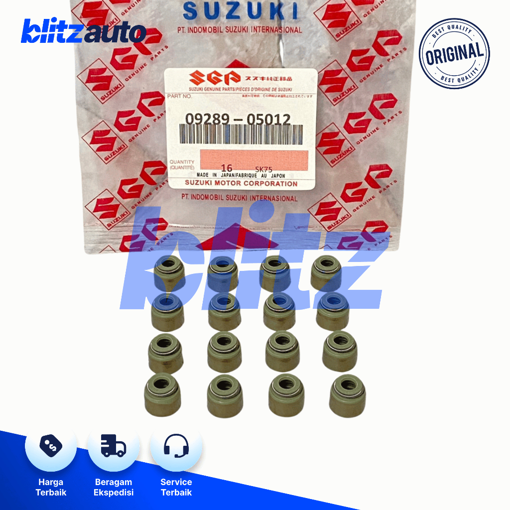 VALVE SEAL - SEAL KLEP APV FUTURA INJEKSI BALENO 09289-05012