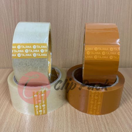 

1Pcs Tajima Lakban Packing Bening/Coklat Tahan Lama & Ekonomis - 45mm x 90yard