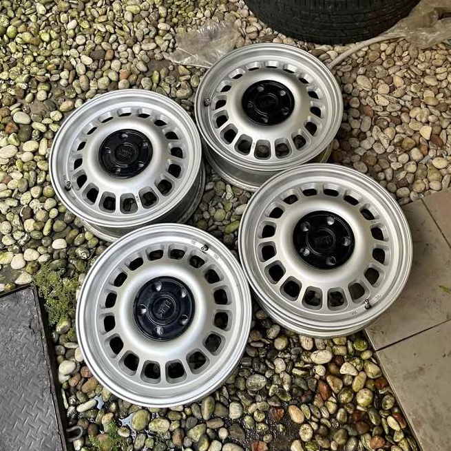 Velg Kalcer R16 5x114,3 HSR BSI Silver - Pelek mobil Ertiga Rush Terios dll // HSR WHEEL OFFICIAL