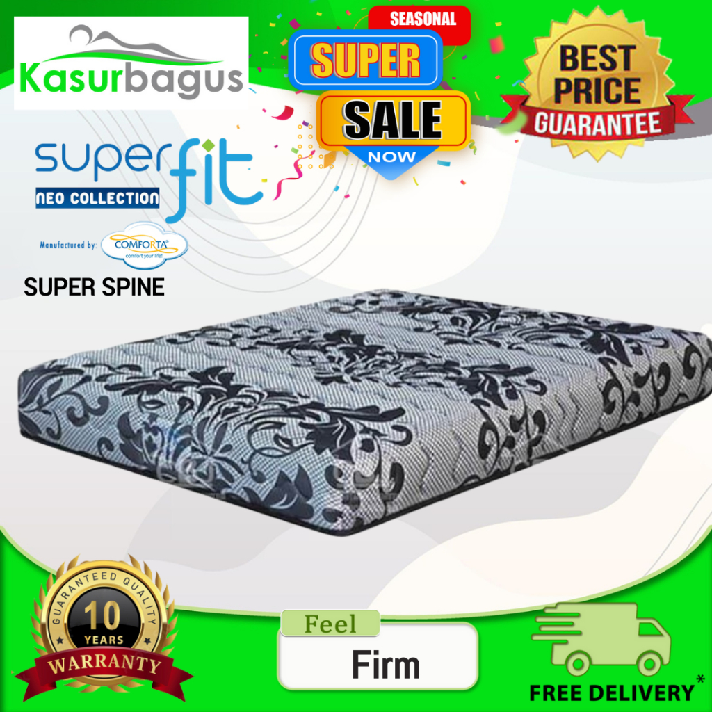 Super Fit Kasur Springbed Super Spine New Collection 2020 - Hanya Kasur 180x200