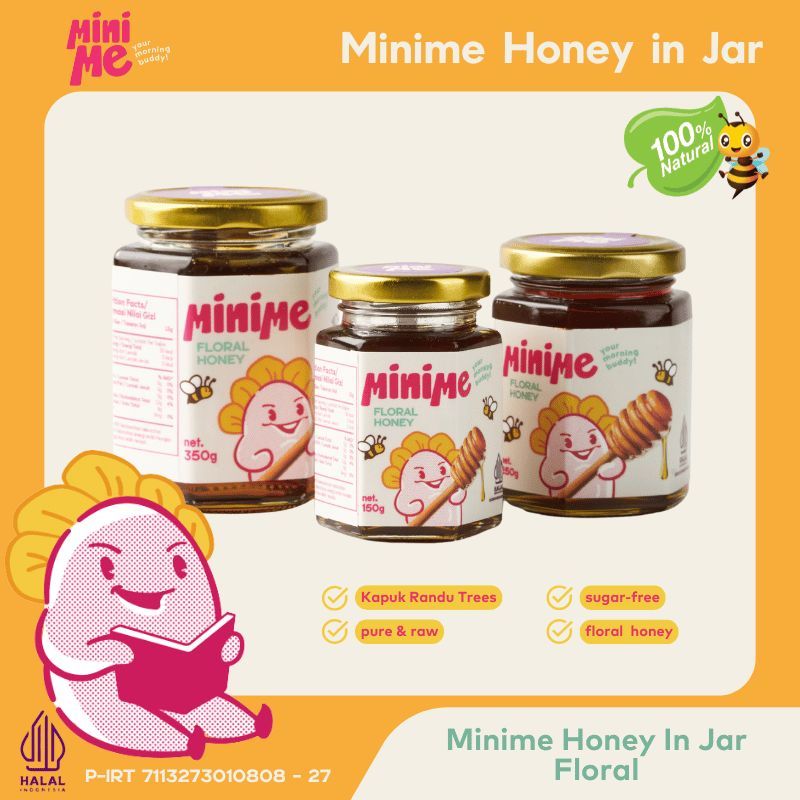 

MINIME Honey In Jar - Floral Honey