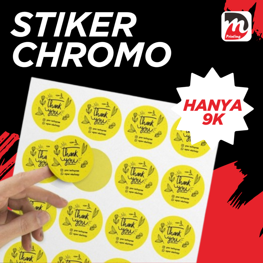 

D'MASTER - Stiker Chromo Custom Murah | Untuk Kemasan, Souvenir, Branding