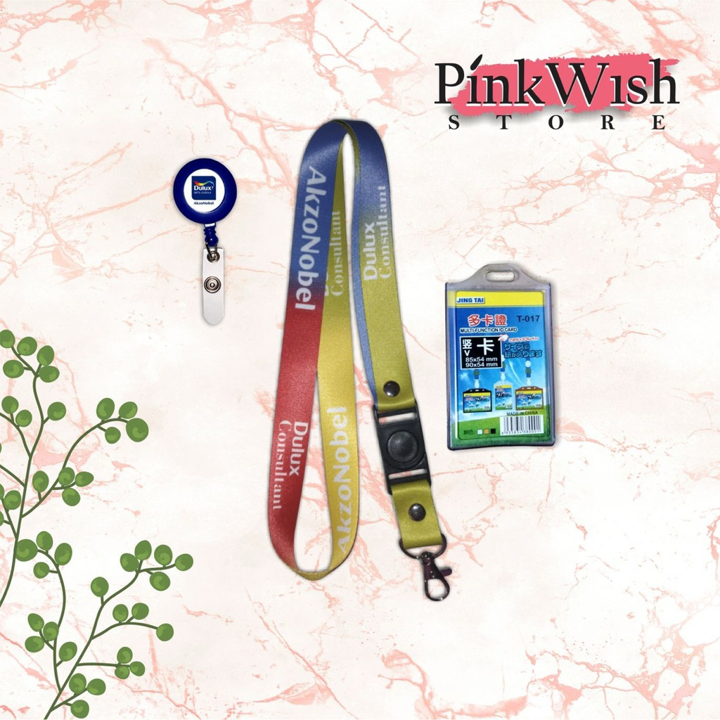 

Lanyard DULUX / Tali idcard DULUX [Ready stock] Termurah