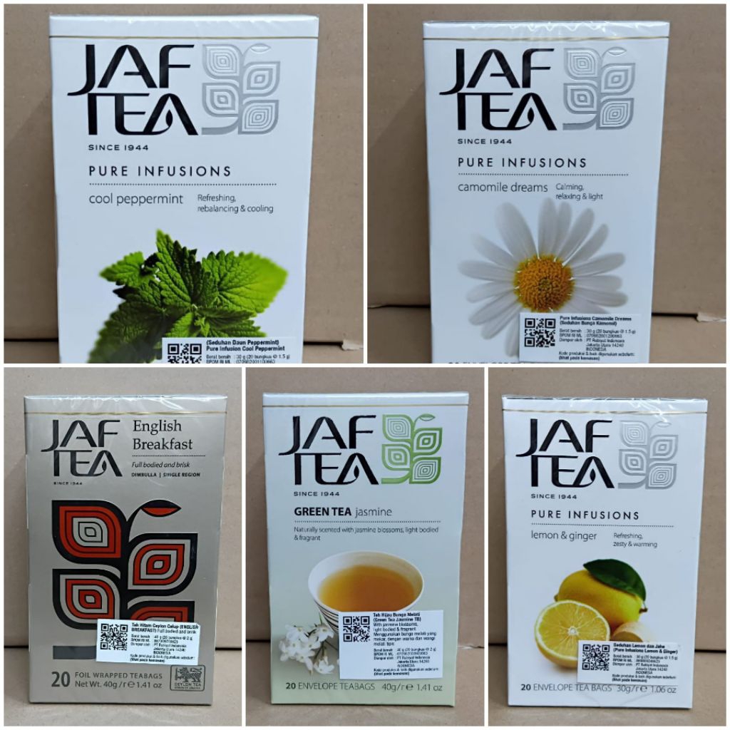 

JAF Tea Green/Black Tea 40g / 20 Tea Bag
