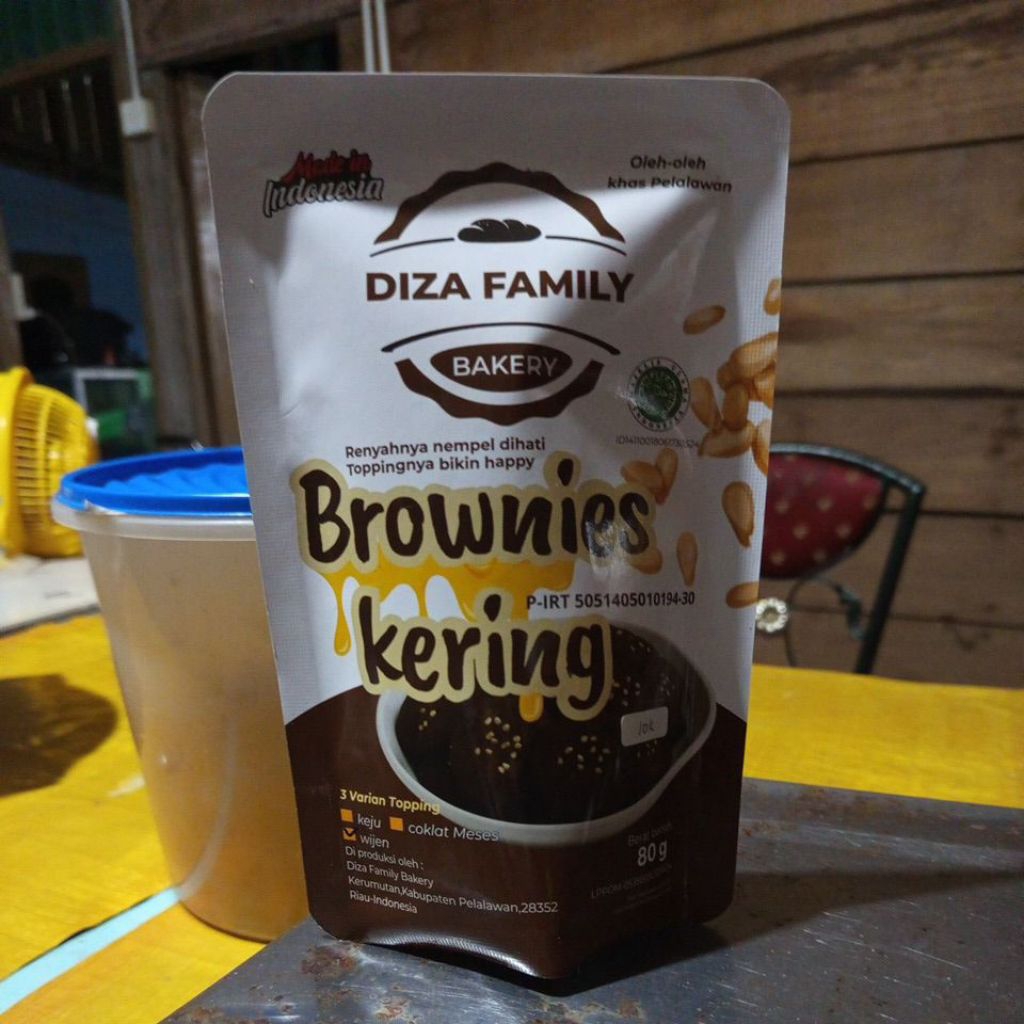 

Brownies Kering Diza Family