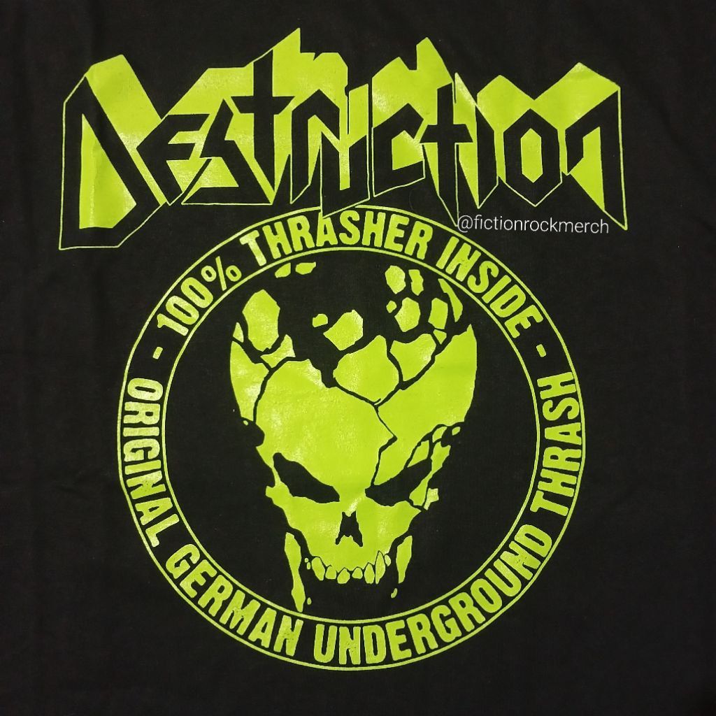 Kaos Band DESTRUCTION import original Size XL - 100% Thrasher