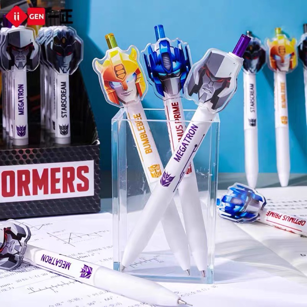 

iiGEN Pensil Mekanik motif Transformer 0.5mm Blind Box Ori Lisensi Hasbro