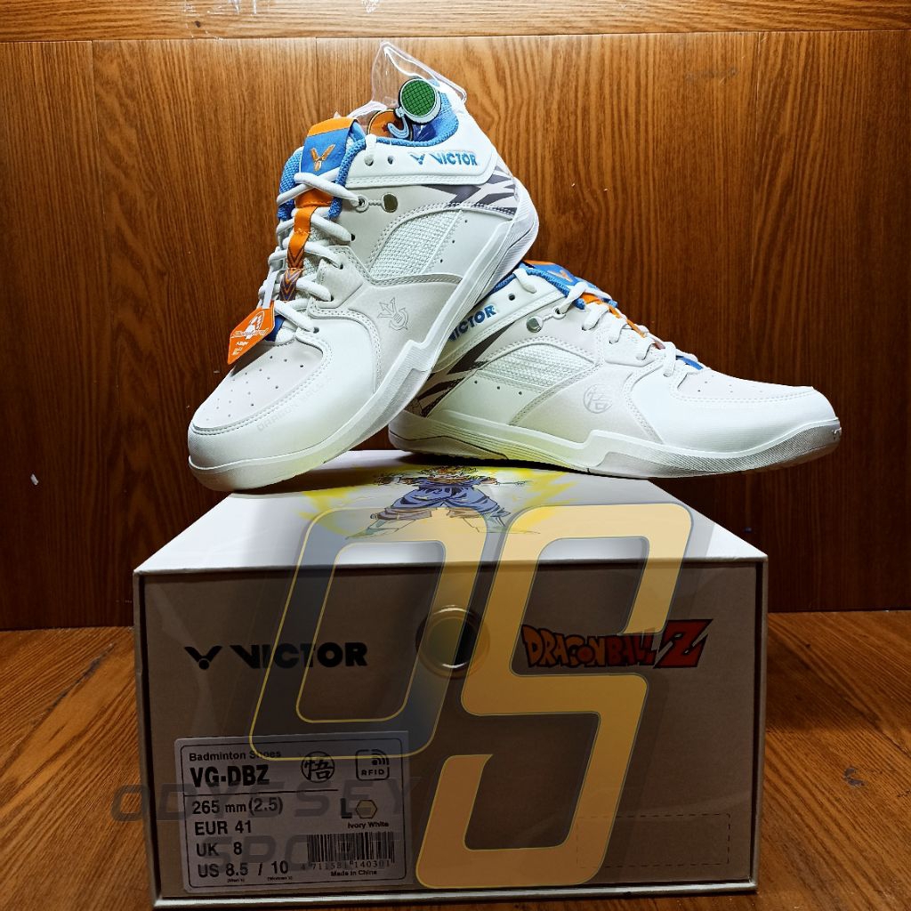 Sepatu Badminton VICTOR VG-DBZ (Ivory White) 100% ORIGINAL