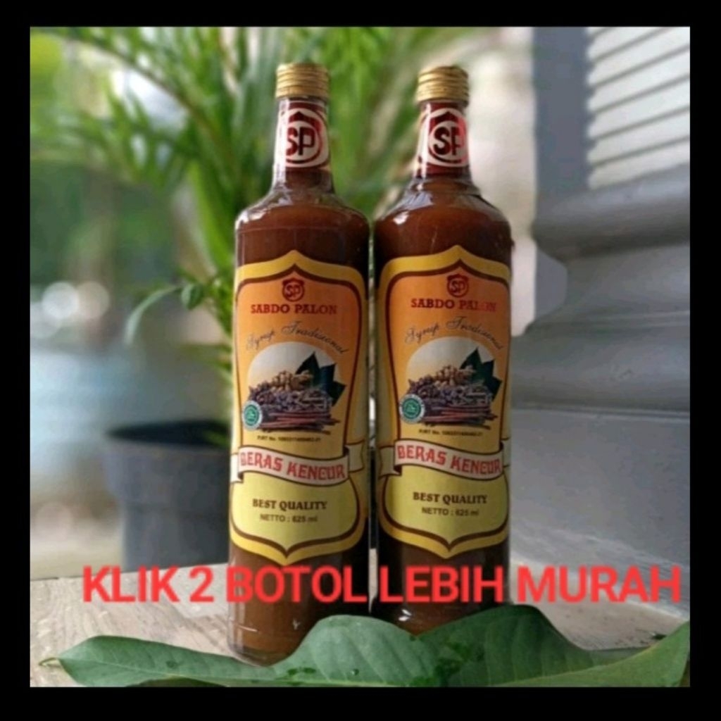 

BERAS KENCUR SIRUP SABDO PALON BOTOL PABRIK