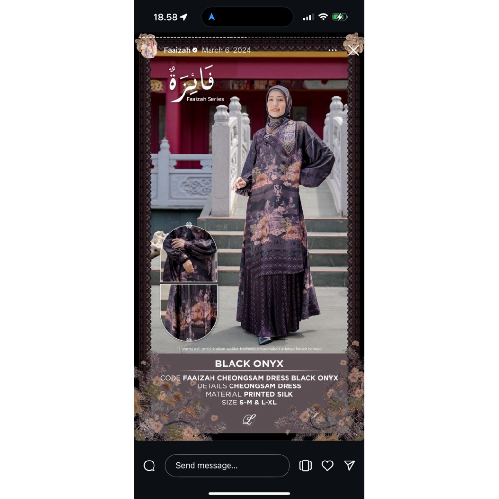 NBU L by LCB Dress Faaizah