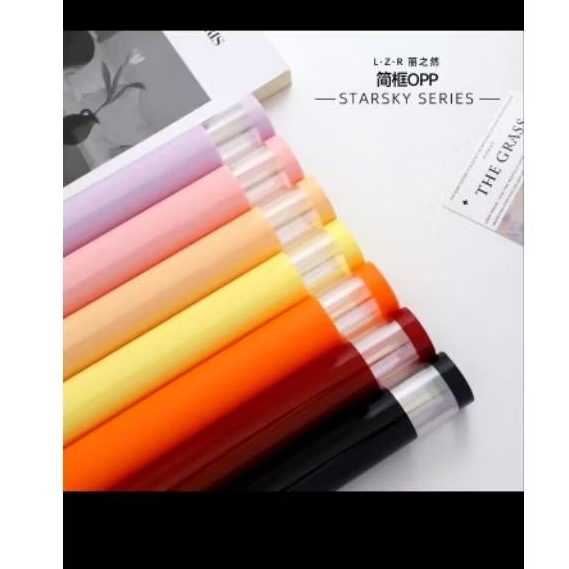 

Flower Wrapping Pure Frame Cellophane Waterproof Kertas Bunga Buket Florsit