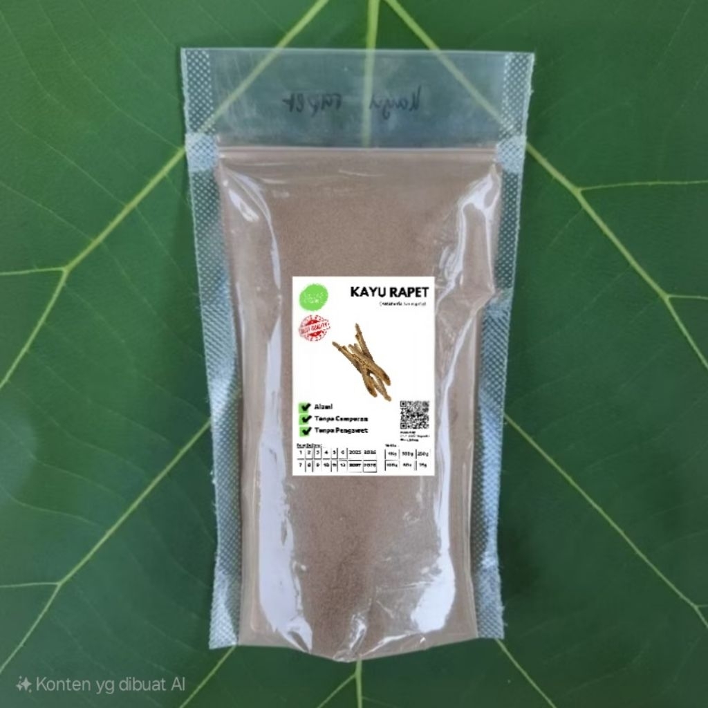 

Bubuk Kayu Rapet isi 100 Gram POUCH