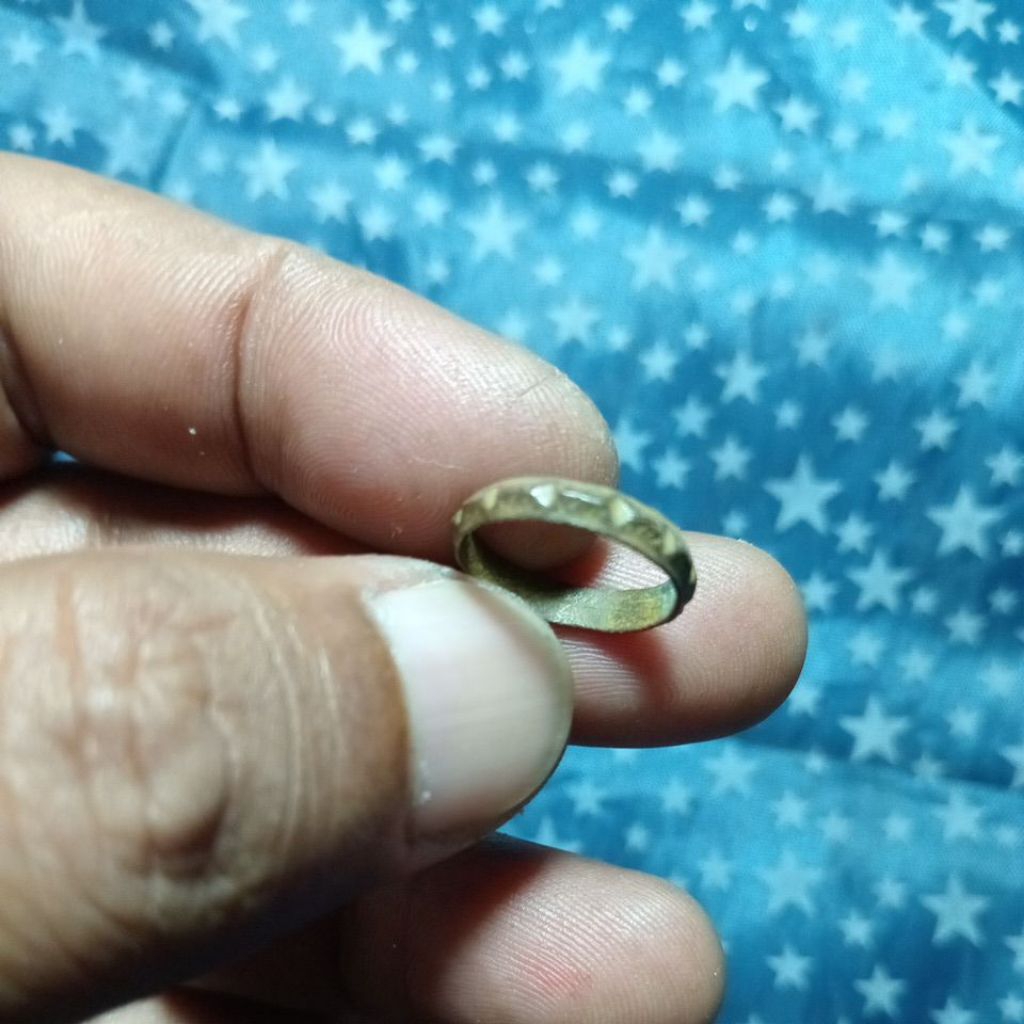 cincin perunggu kabudan temuan sungai