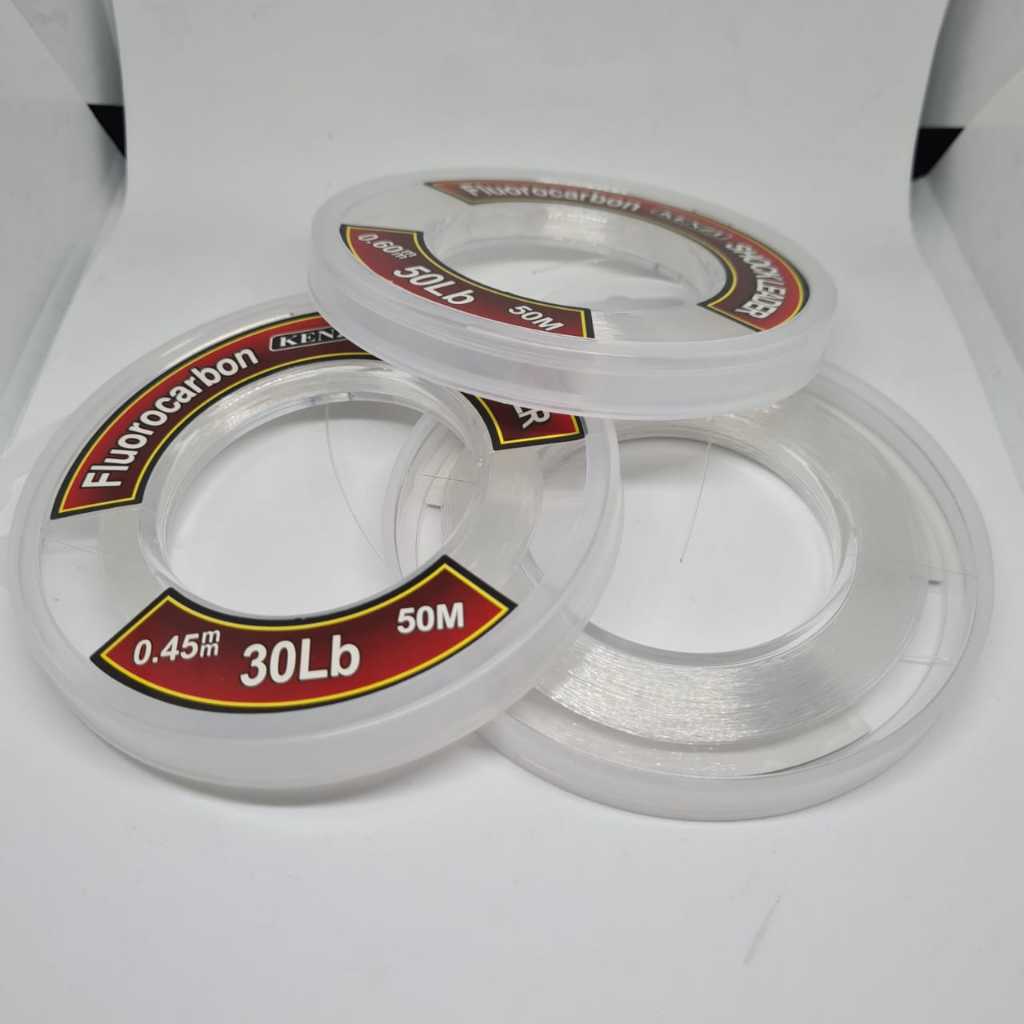 SENAR LEADER KENZI | SHOCK LEADER FLUOROCARBON KUAT | LEADER PANCING