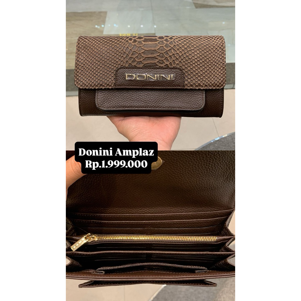PITONE - dompet panjang wanita - dompet donini