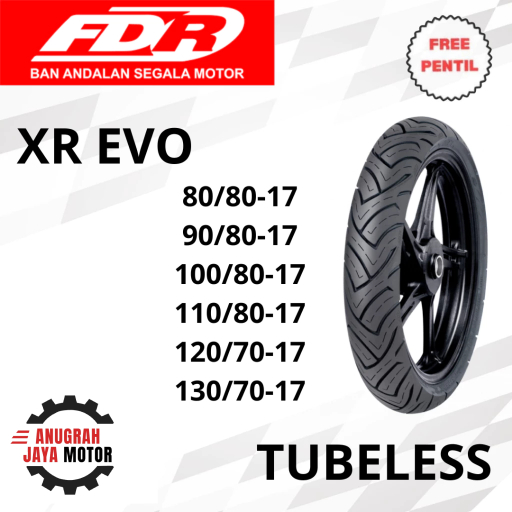 Ban FDR Ban Ring 17 Ban FDR XR Evo 80/80-17 90/80-17 100/80-17 Ban Tubeless Ring 17 Ban Motor Ring 1