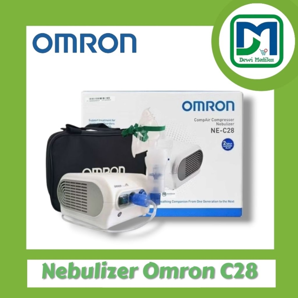 Nebulizer Omron NE-C28  Terapi Nebu Omron  Inhalasi Omron C28