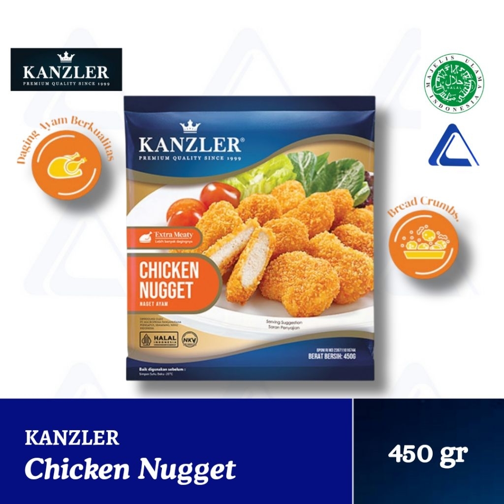 

Kanzler Chicken Nugget 450g