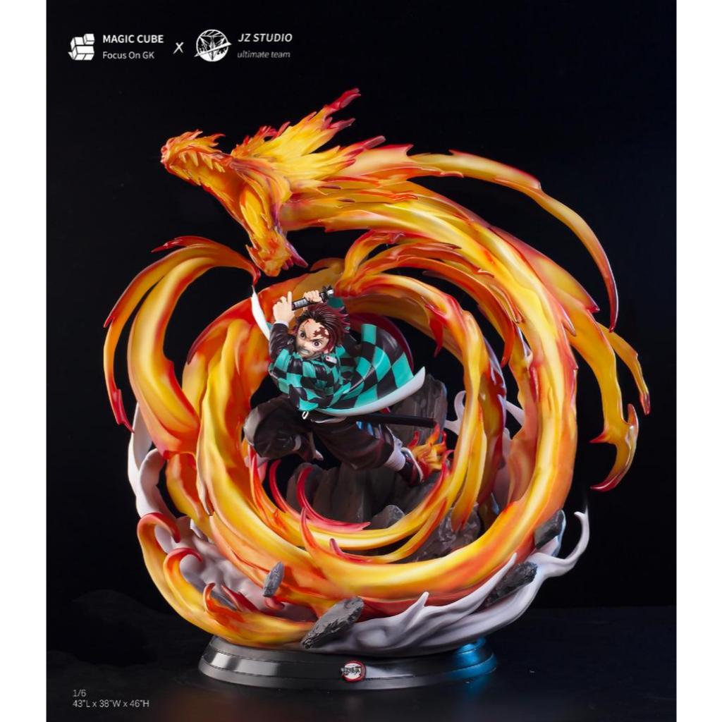 Magic Cube & JZ Studio Demon Slayer Tanjiro Kamado GK RESIN STATUE - full