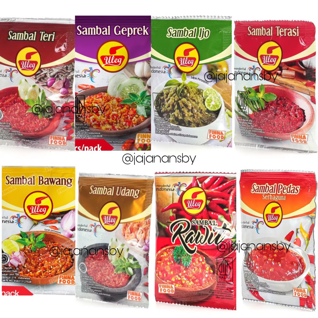 

SAMBAL FINNA SACHET 1 PCS SAMBAL ULEG FINNA TERLENGKAP DAN TERMURAH SAMBAL FINNA TERASI SAMBAL IJO SAMBAL GEPREK SAMBAL PEDAS RAWIT SAMBAL BAJAK