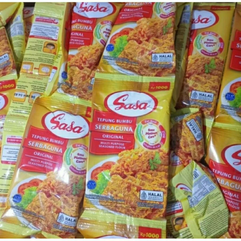 

Toserba Uwais ^^ SASA TEPUNG BUMBU SERBAGUNA - 1 RENCENG ISI 10 - GROSIR MURAH