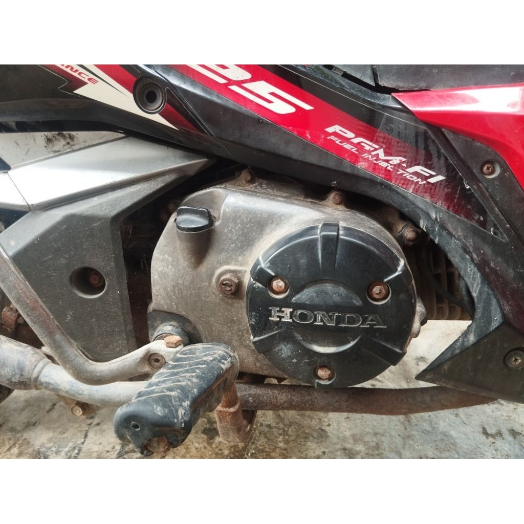 Mesin set pengapian Supra x 125 FI tinggal naik rangka