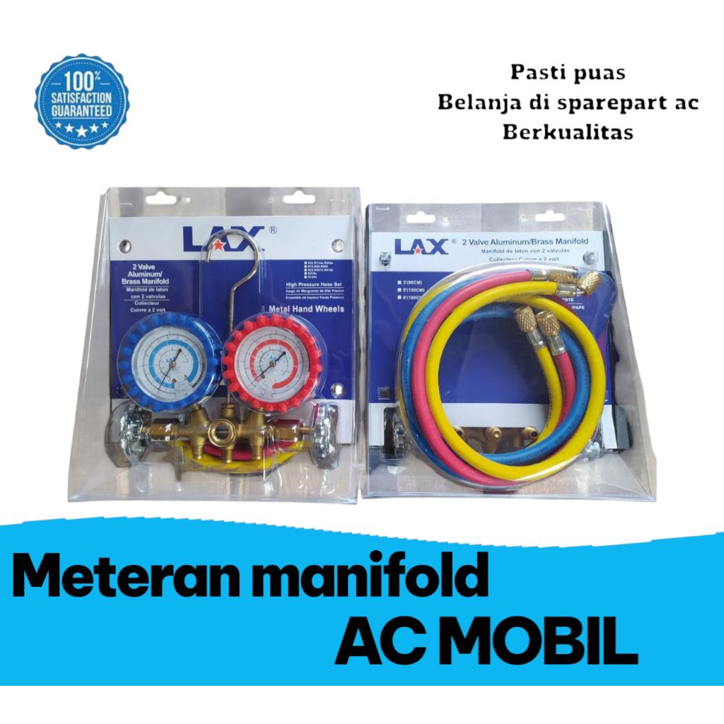 meteran manifold ac mobil meteran manifold ac rumah meteran set gauge alat pengisian freon