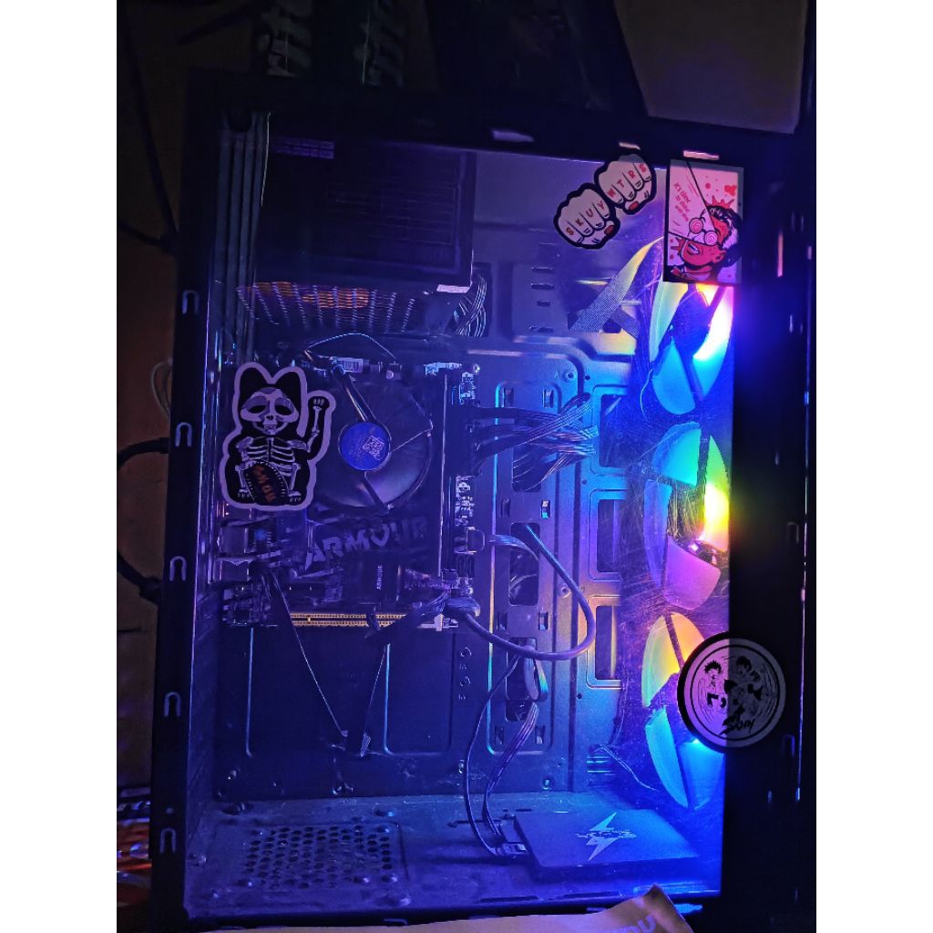 PC second,PC rakitan,Ram 8 GB, Prosesor i5-2400 CPU @ 3,10GHz, 68 - bit oprasi system, 64 x based pr