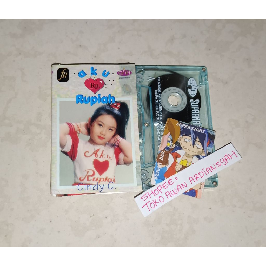 kaset pita cindy cenora aku cinta rupiah