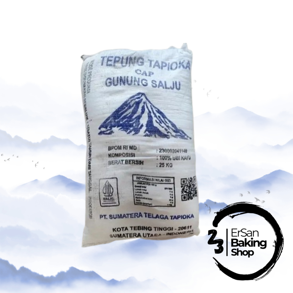

epung Kanji Curah/Tepung Kanji Repack/Tepung Kanji Kiloan/Tepung Tapioka Curah 1 Kg