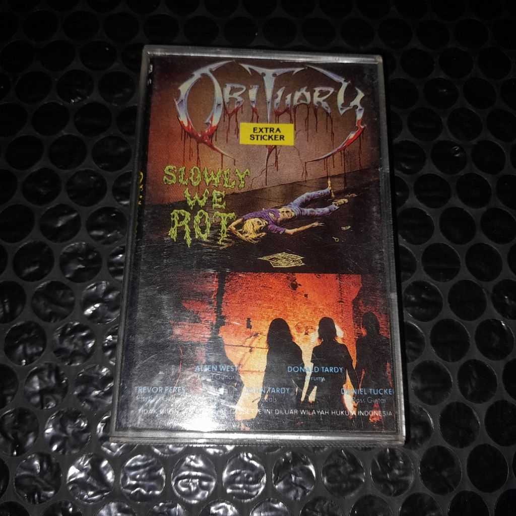 kaset pita obituary slowly we rot