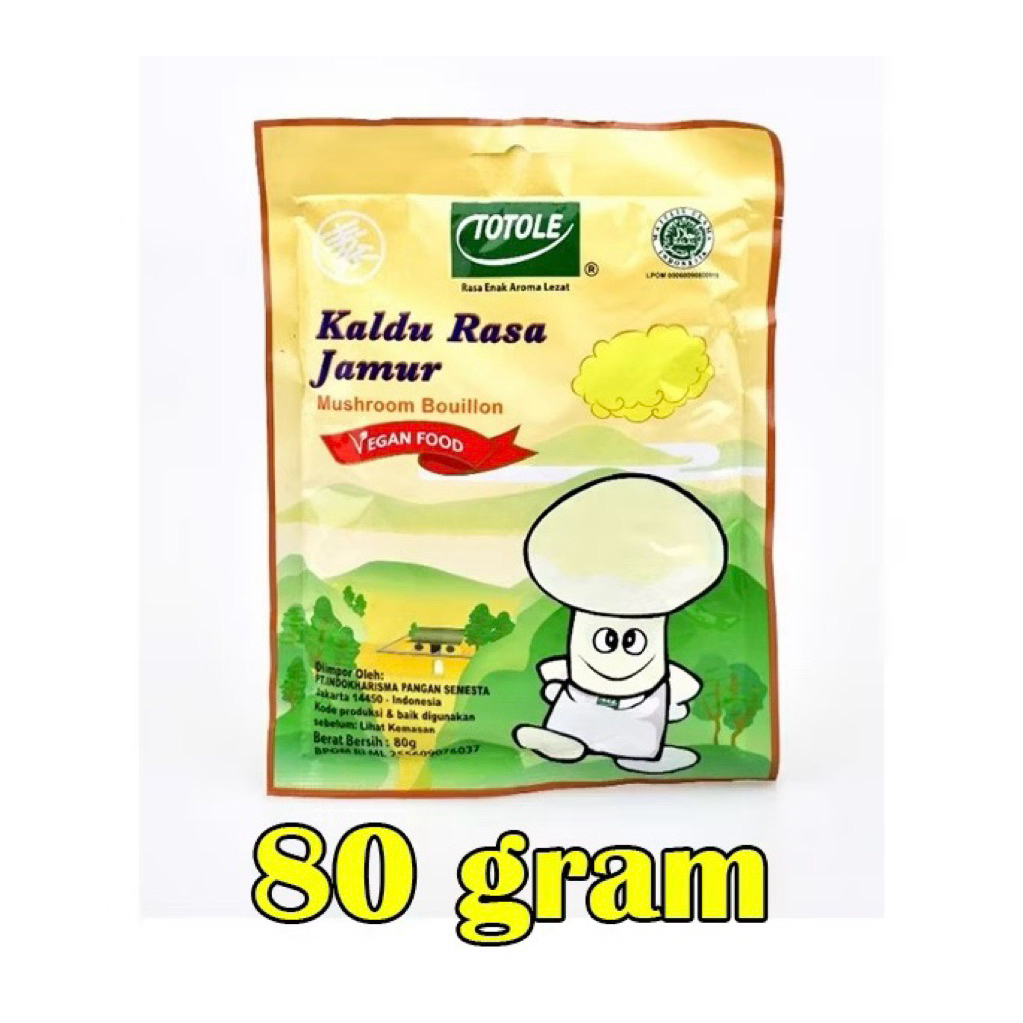 

Kaldu jamur totole 80gr