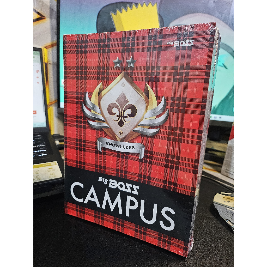 

Buku tulis Bigboss Campus 36 Lembar 10 Buku/ READY SIAP KIRIM