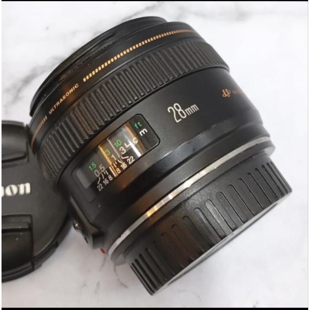 CANON EF 28MM F1.8 USM MULUS MURAH BERGARANSI