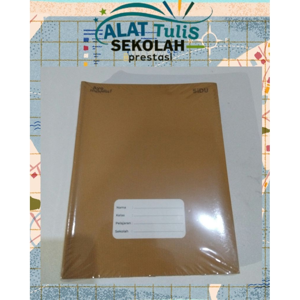 

BUKU TULIS SIDU COVER SAMPUL ISI 40 LEMBAR