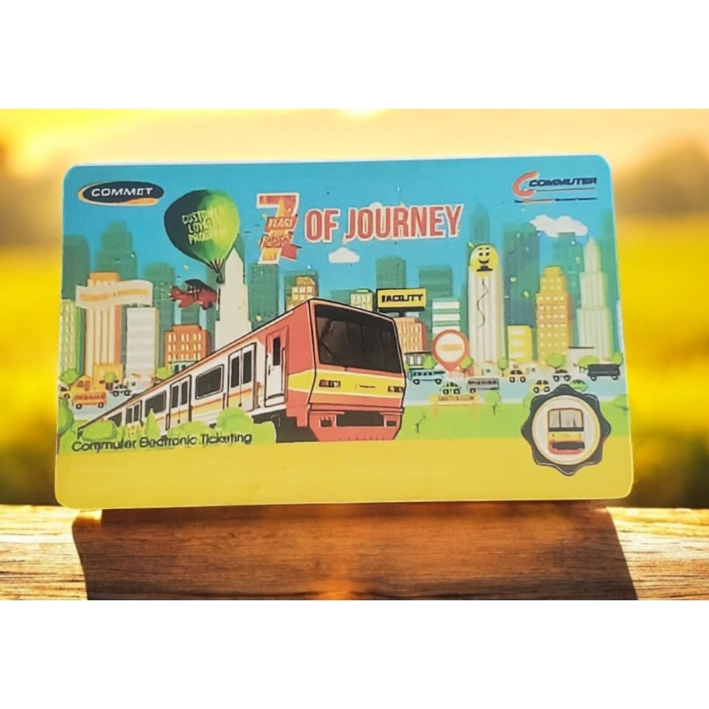 kartu KMT Commuterline edisi ulangtahun