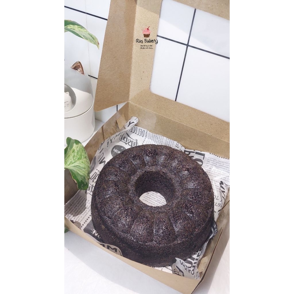 

Bolu ketan hitam keju lumer