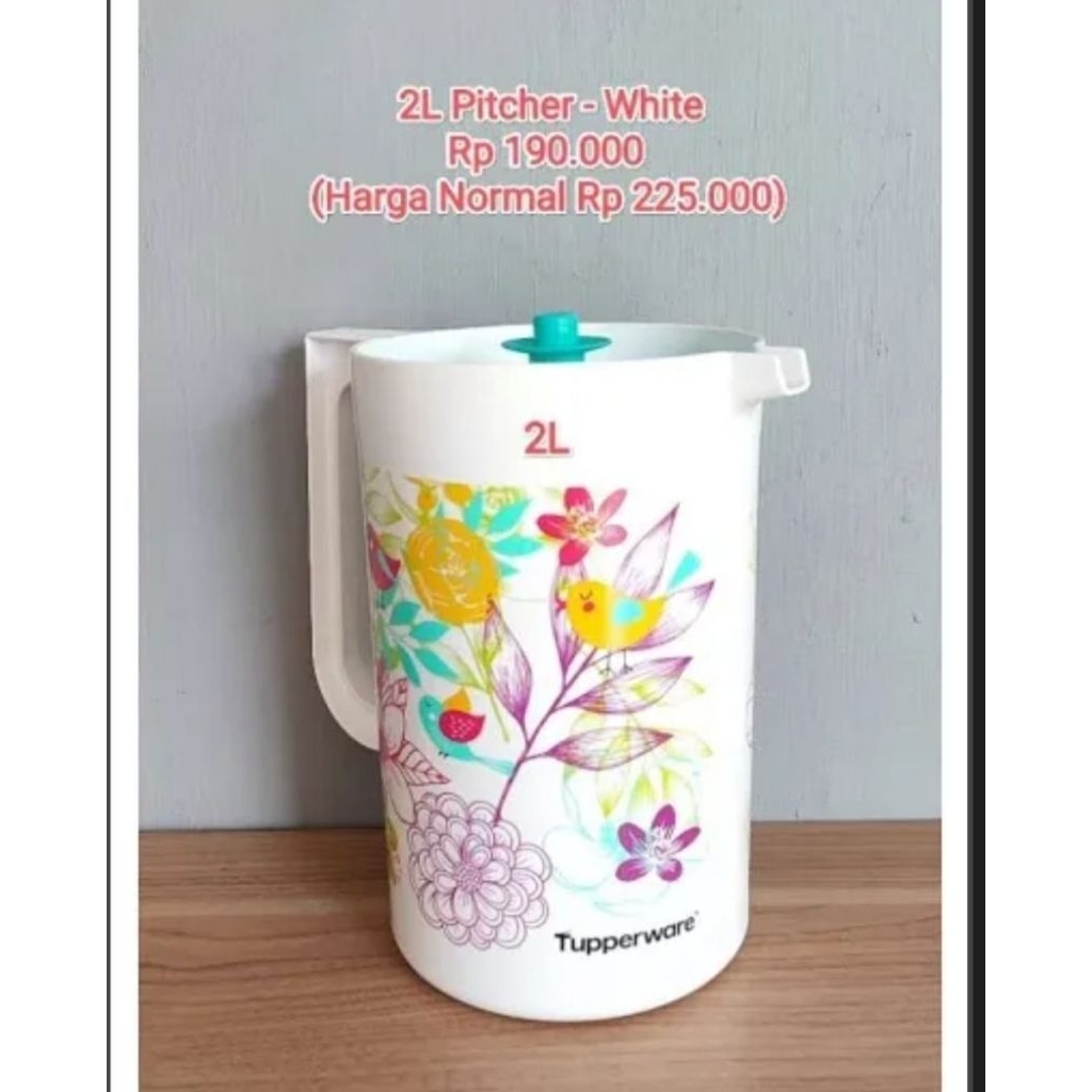 Tupperware Pitcher 2L Teko Air