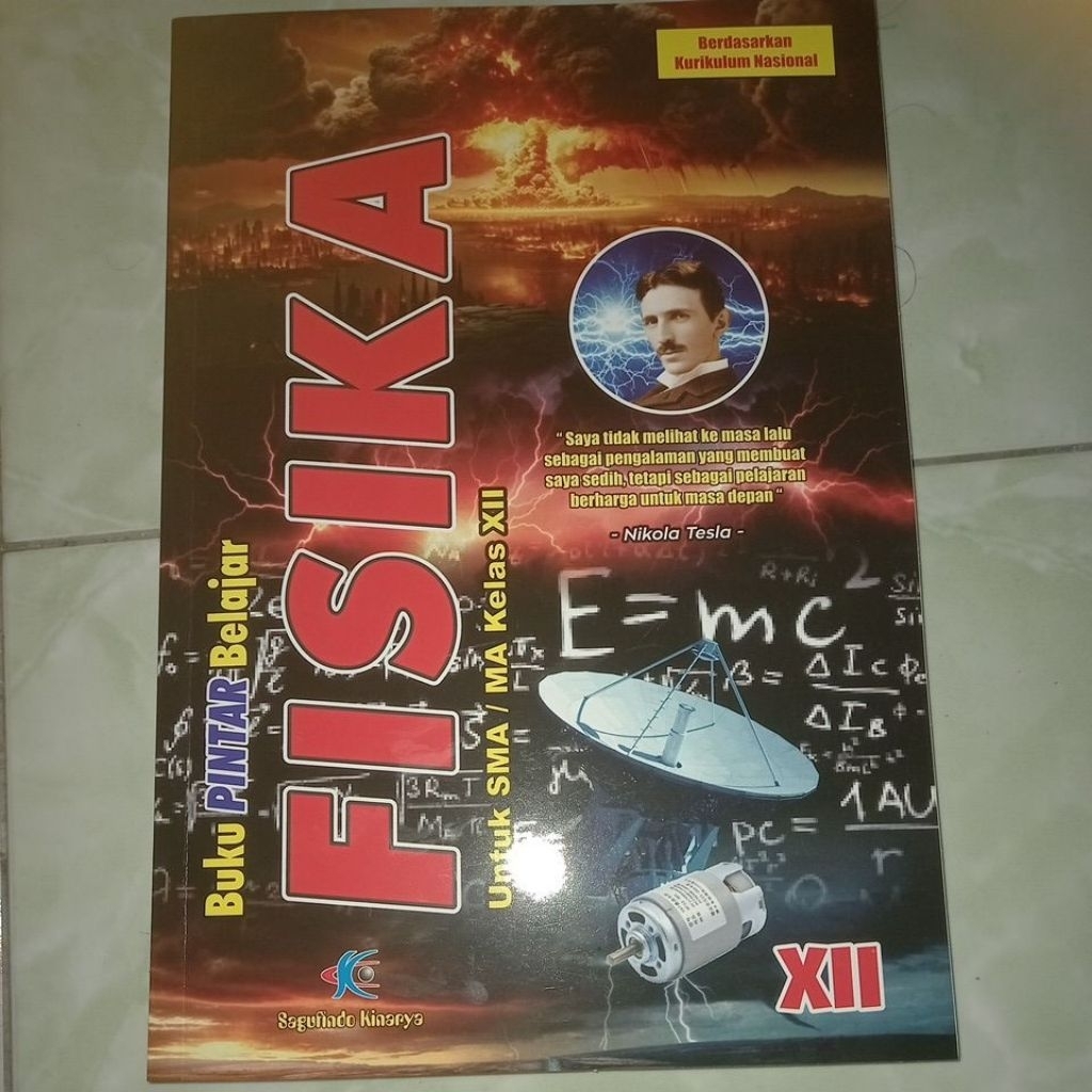 [TERBARU]Buku Pintar Belajar Fisika Sagufindo Kinarya Kelas XII TP 2025/2026