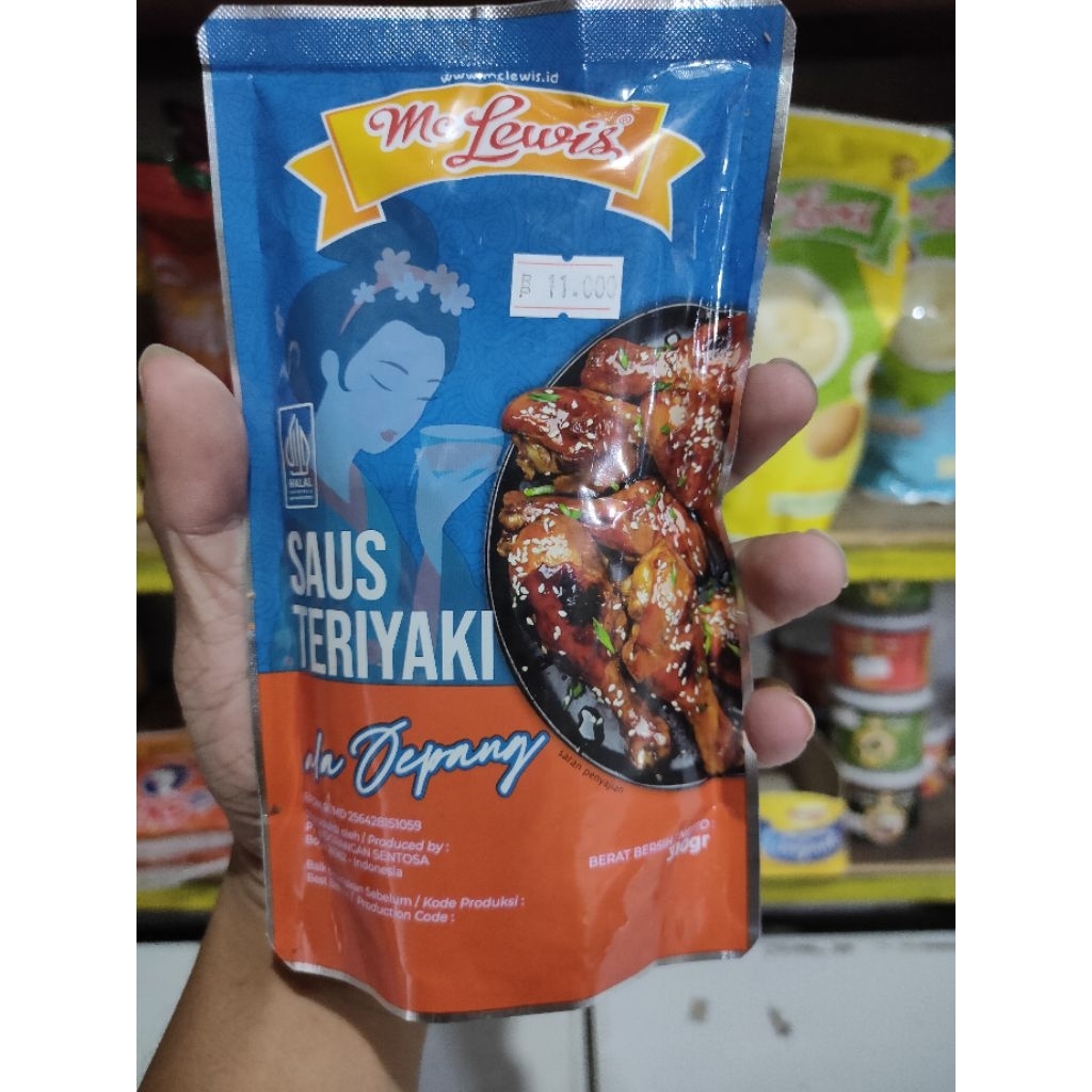 

mc lewis saus teriyaki 310 gram