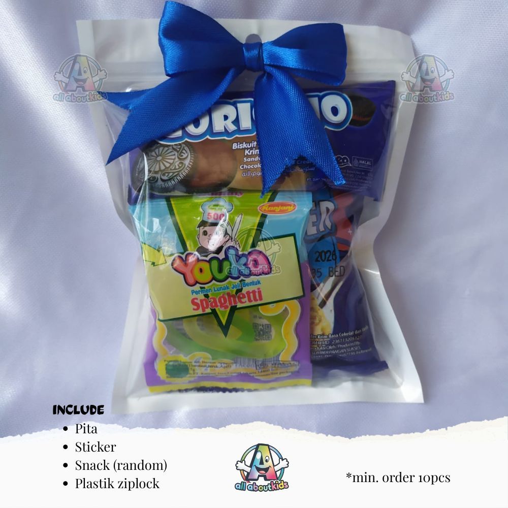

BIRU - Gift Ulang Tahun / Minigift Snack Hampers