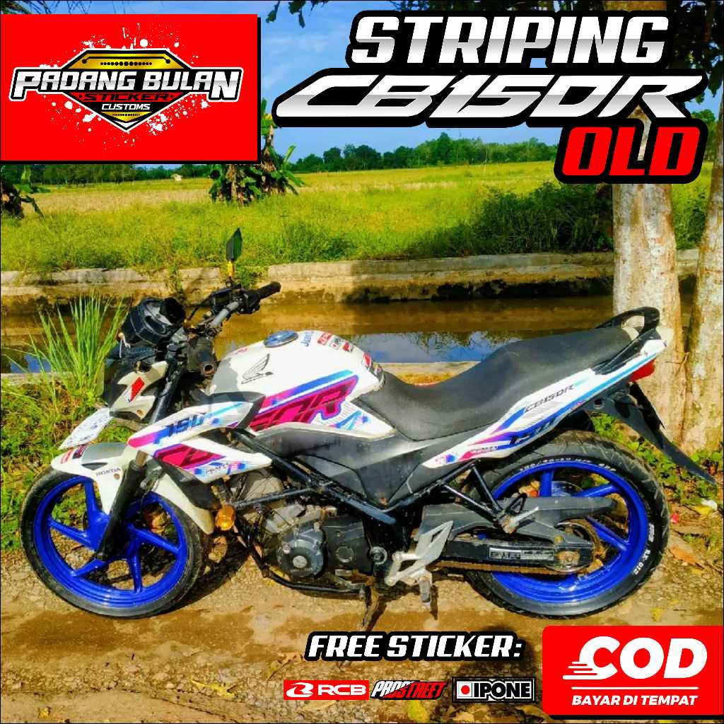 STRIPING LIST  HONDA CB 150 R OLD / STRIPING VARIASI HONDA CB 150 R OLD