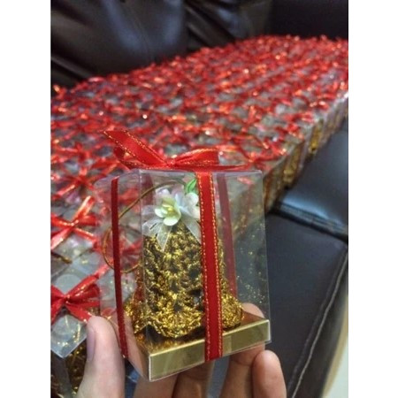 

(MIKA SAJA) Kotak Mika Souvenir Ukuran 6x6x6 cm