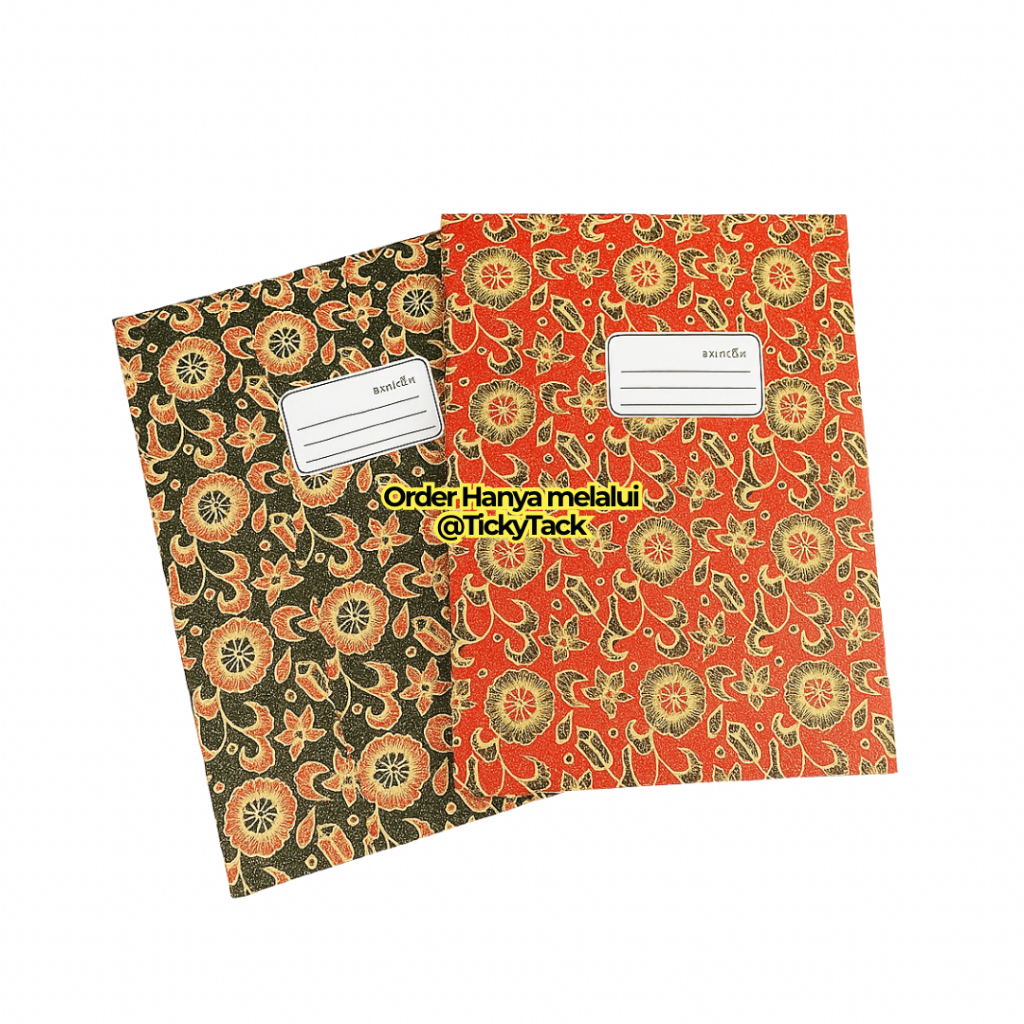 

027 Buku Tulis Hard Cover Folio 50 Lembar – Tebal dan Kuat, Dijual Per PCS, Cocok untuk Sekolah dan Kantor!